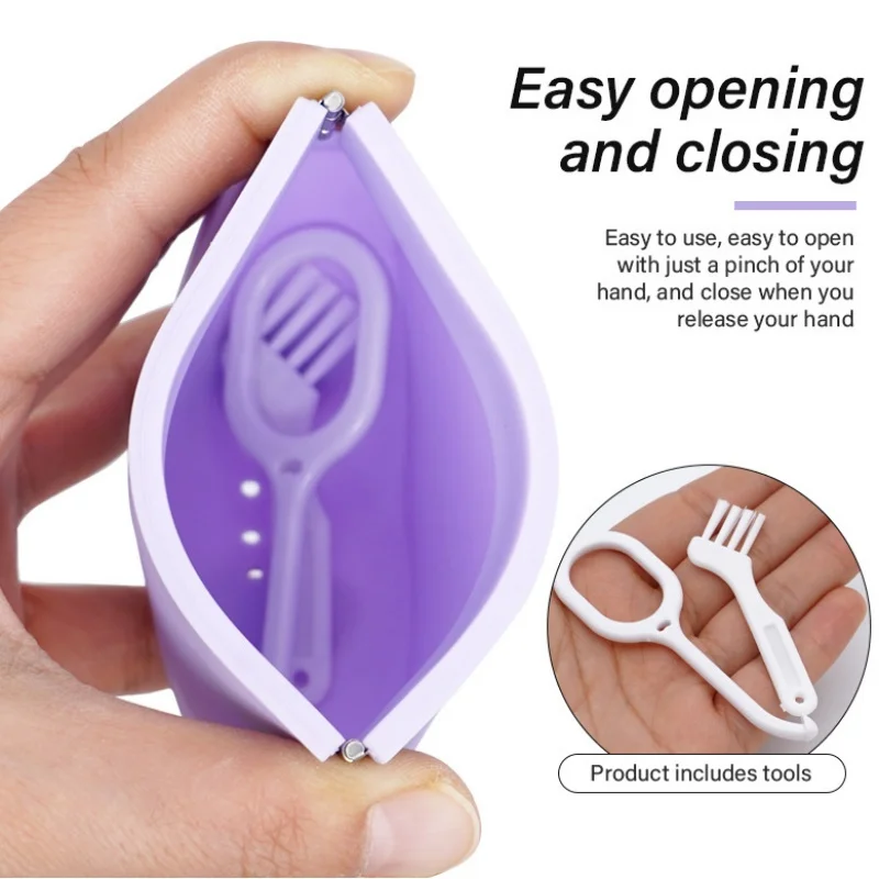 2-Pcs Silicone Denture Case Orthodontic Mouth Guard Container for Invisible Braces False Teeth Storage Holder Oral Care Hygiene
2-Pcs Silicone Denture Case Orthodontic Mouth Guard Container for Invisible Braces False Teeth Storage Holder Oral Care Hygiene