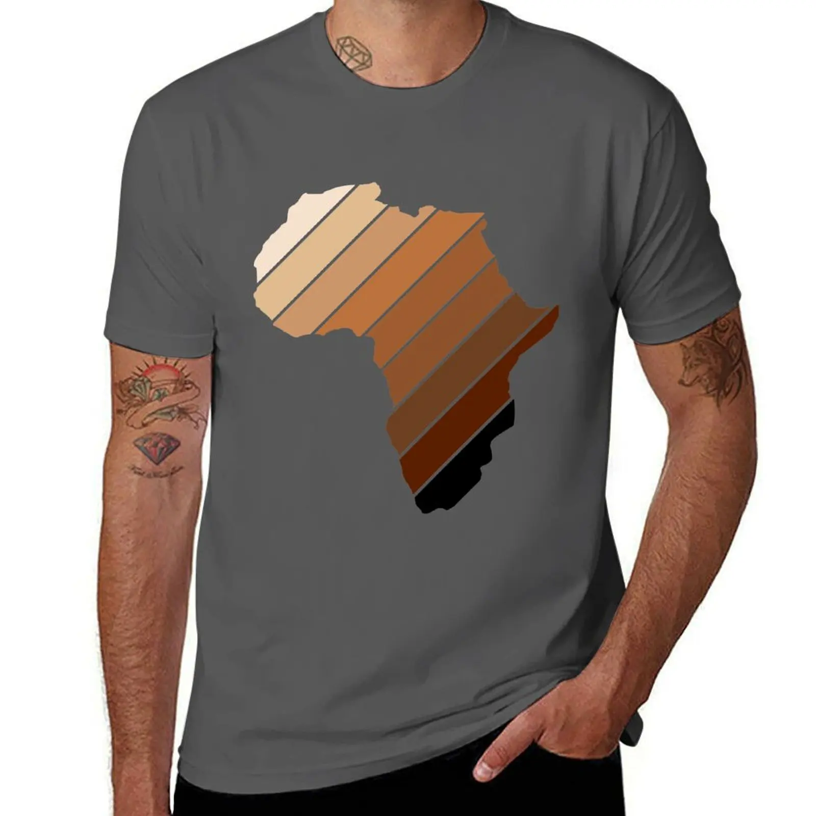 Africa Continent Melanin Brown Stripes Shades Shirt T-Shirt funny costumes graphic t shirt vintage oversized t shirts for men
Africa Continent Melanin Brown Stripes Shades Shirt T-Shirt funny costumes graphic t shirt vintage oversized t shirts for men