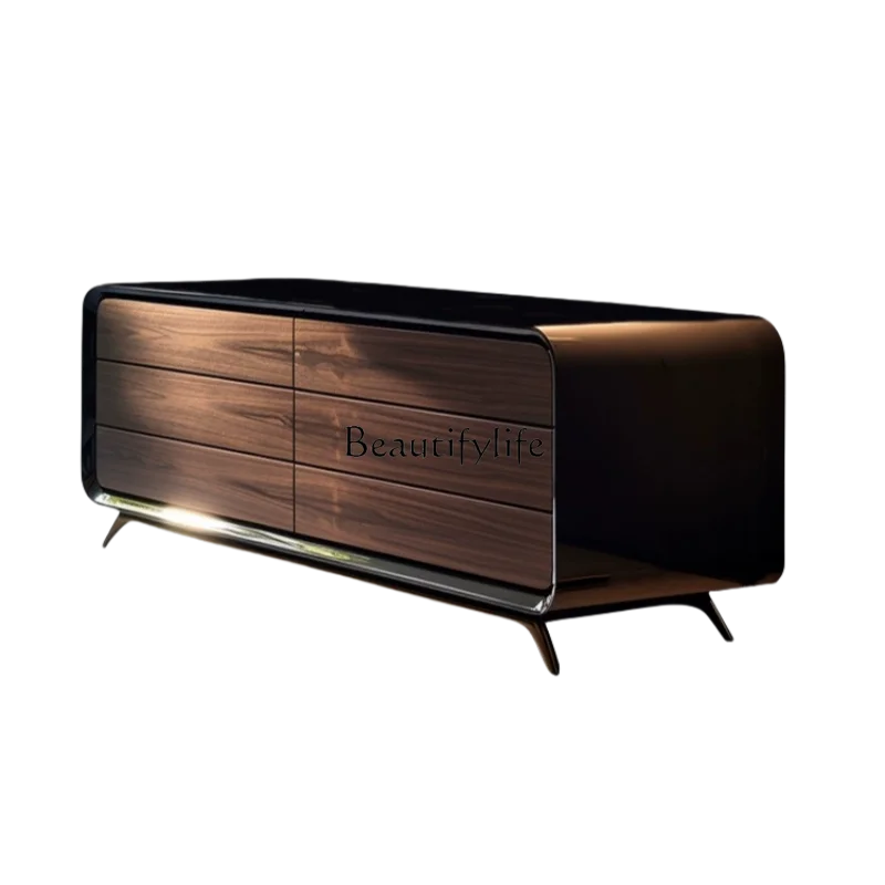 Italian light luxury door cabinet modern simple restaurant Hong Kong style solid wood bedroom storage six chest cabinet
Italian light luxury door cabinet modern simple restaurant Hong Kong style solid wood bedroom storage six chest cabinet
