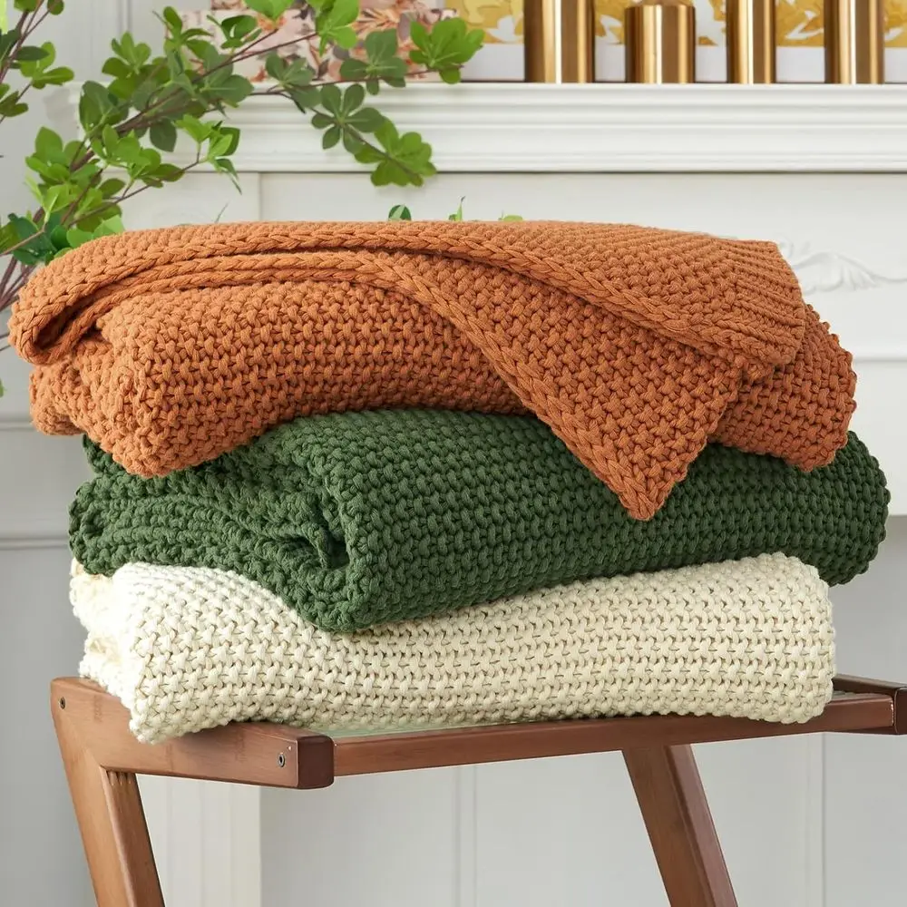 Chunky Cable Knit Throw Blanket Lightweight Beige 100% Organic Cotton Blanket or Soa Couch Bed Baby Nursery, Rustic Shabby Chic
Chunky Cable Knit Throw Blanket Lightweight Beige 100% Organic Cotton Blanket or Soa Couch Bed Baby Nursery, Rustic Shabby Chic