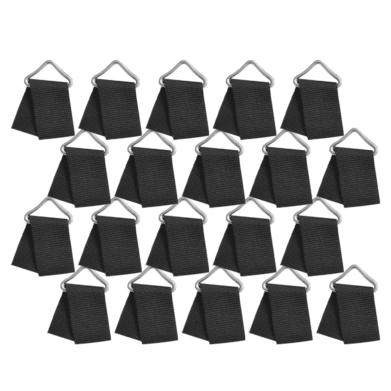 60Sets Trampoline Mat Accessories Robust Galvanized V-Rings Triangle Hardware for Secure Frame Connection All-Weather
60Sets Trampoline Mat Accessories Robust Galvanized V-Rings Triangle Hardware for Secure Frame Connection All-Weather