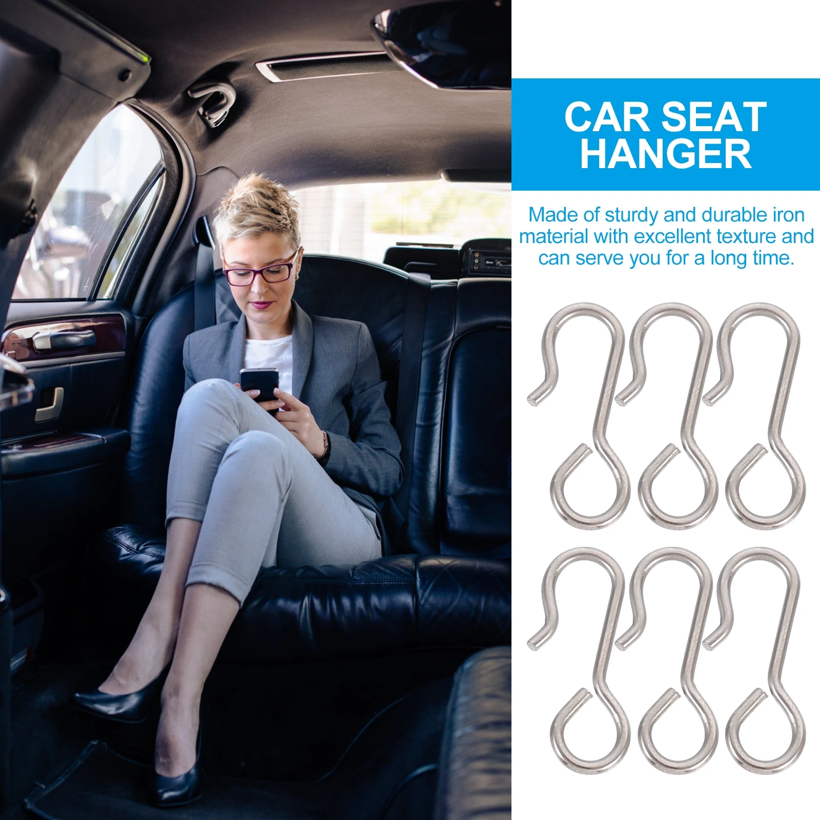 100pcs Car Seat Cover Hooks High-Quality Iron Durable Long Life RV Accessories Cushion Fix Solution Vehicle Parts
100pcs Car Seat Cover Hooks High-Quality Iron Durable Long Life RV Accessories Cushion Fix Solution Vehicle Parts