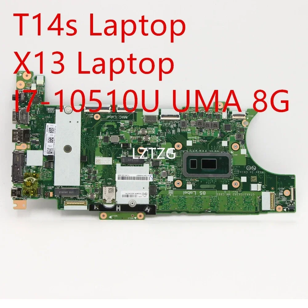 Материнская плата для ноутбука Lenovo ThinkPad T14s/X13, материнская плата I7-10510U UMA 8G 5B20Z45796
Материнская плата для ноутбука Lenovo ThinkPad T14s/X13, материнская плата I7-10510U UMA 8G 5B20Z45796