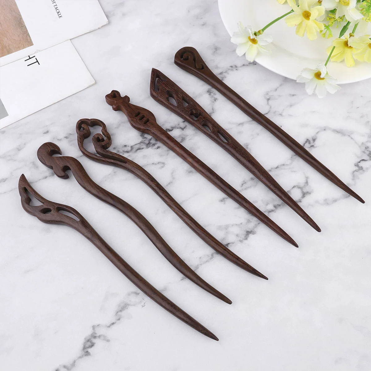 6 Pcs Chinese Hair Clip Pin Sticks Green Sandalwood Japanese Chopstick Coffee Wooden Barrettes
6 Pcs Chinese Hair Clip Pin Sticks Green Sandalwood Japanese Chopstick Coffee Wooden Barrettes