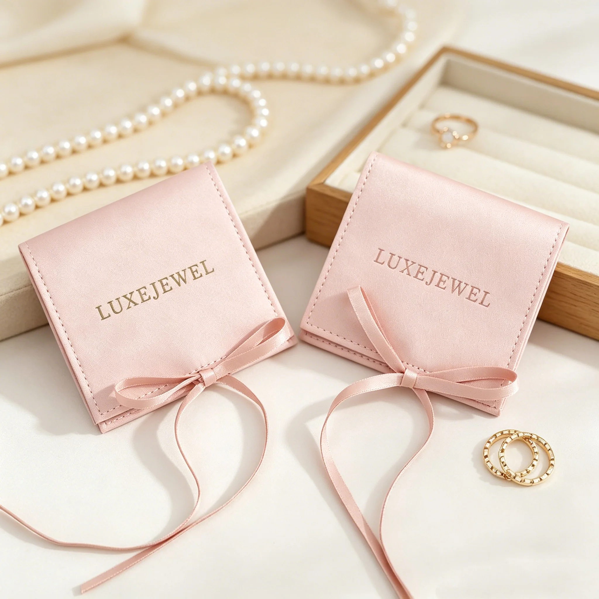 50Pcs/Lot Custom Green Microfiber Jewelry Pouches, Envelope Style Jewelry Packaging Bags With Ribbon, Jewelry Bag With Logo
50Pcs/Lot Custom Green Microfiber Jewelry Pouches, Envelope Style Jewelry Packaging Bags With Ribbon, Jewelry Bag With Logo