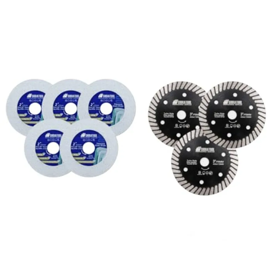 Glass Diamond Cutting Disc 2-Inch Saw Blade Ultra-Thin Cut Off Wheel for Tile Ceramic Porcelain Marble
Glass Diamond Cutting Disc 2-Inch Saw Blade Ultra-Thin Cut Off Wheel for Tile Ceramic Porcelain Marble