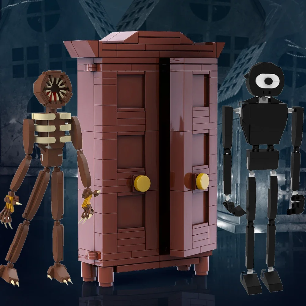 MOC Doors Demo Figures Building Block Set Horror Game Screech Tentacle Monster Villains Building Blocks Toys Sets Children Gifts
MOC Doors Demo Figures Building Block Set Horror Game Screech Tentacle Monster Villains Building Blocks Toys Sets Children Gifts