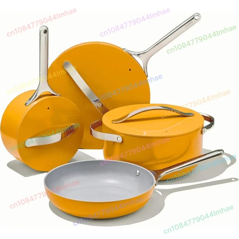 Non Toxic for PTFE & PFOA Free Nonstick Ceramic Cookware Set Pots Pans Lids and Kitchen Storage
Non Toxic for PTFE & PFOA Free Nonstick Ceramic Cookware Set Pots Pans Lids and Kitchen Storage
