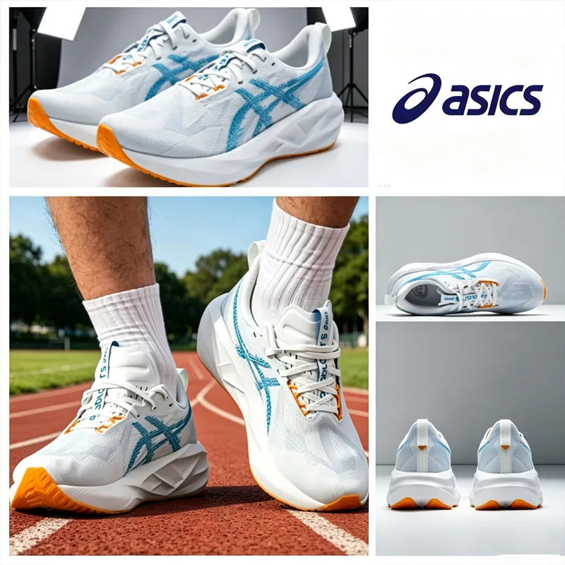 Asics Men Mid-Top Running Shoes, Breathable Shock Absorbing Non-slip Lightweight Outdoor Athletic Sneakers 1011B974-407
Asics Men Mid-Top Running Shoes, Breathable Shock Absorbing Non-slip Lightweight Outdoor Athletic Sneakers 1011B974-407
