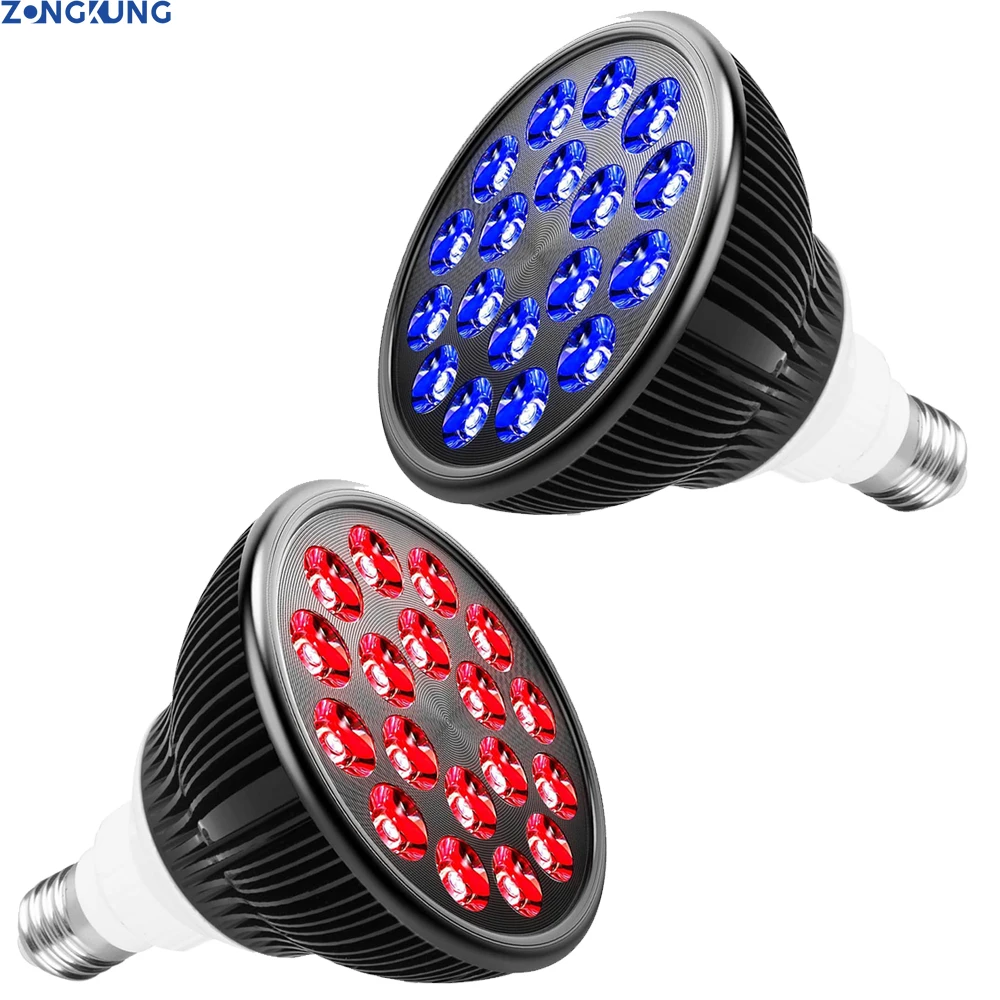 Лампа для светотерапии красным/синим светом, 18 светодиодов, для лица, шеи, тела, высокая интенсивность, большая площадь охвата, подходит для цоколя E26
Лампа для светотерапии красным/синим светом, 18 светодиодов, для лица, шеи, тела, высокая интенсивность, большая площадь охвата, подходит для цоколя E26