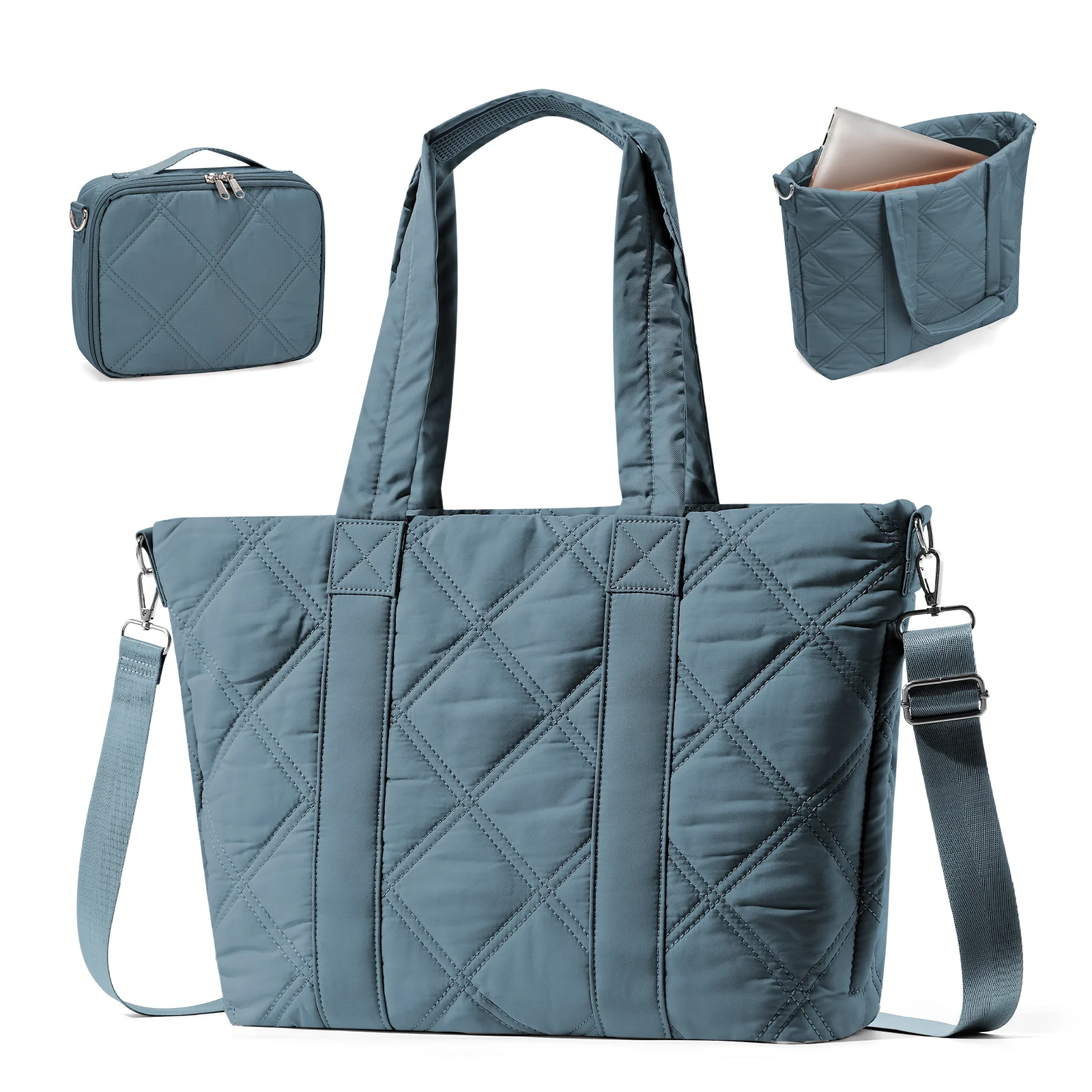 Women Tote Bag 2pcs Gym Tote Large Shoulder Bag Top Handle Handbag Single Shoulder Diagonal Cross Laptop Bags Commuter Yoga Bags
Women Tote Bag 2pcs Gym Tote Large Shoulder Bag Top Handle Handbag Single Shoulder Diagonal Cross Laptop Bags Commuter Yoga Bags