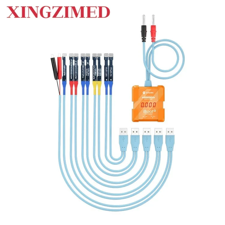 XINGZIMED IBoot D материнская плата включения выключения загрузки для iPhone 6 ~ 15PM для ремонта Samsung тестовый кабель питания постоянного тока
XINGZIMED IBoot D материнская плата включения выключения загрузки для iPhone 6 ~ 15PM для ремонта Samsung тестовый кабель питания постоянного тока