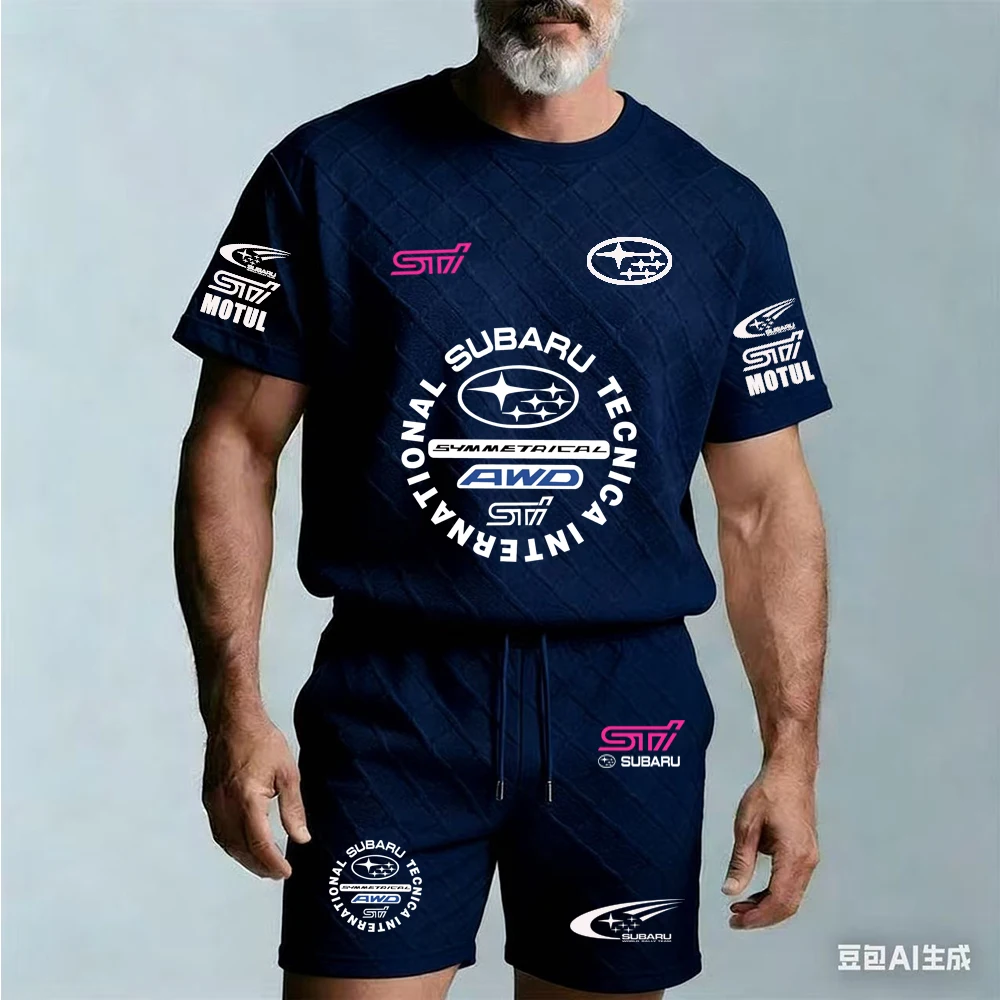 2026 Summer SUBARU Racing Printed 3D Printed Fashion Casual Set for Men's New Versatile Breathable Short Sleeve Shorts Two Piece
2026 Summer SUBARU Racing Printed 3D Printed Fashion Casual Set for Men's New Versatile Breathable Short Sleeve Shorts Two Piece