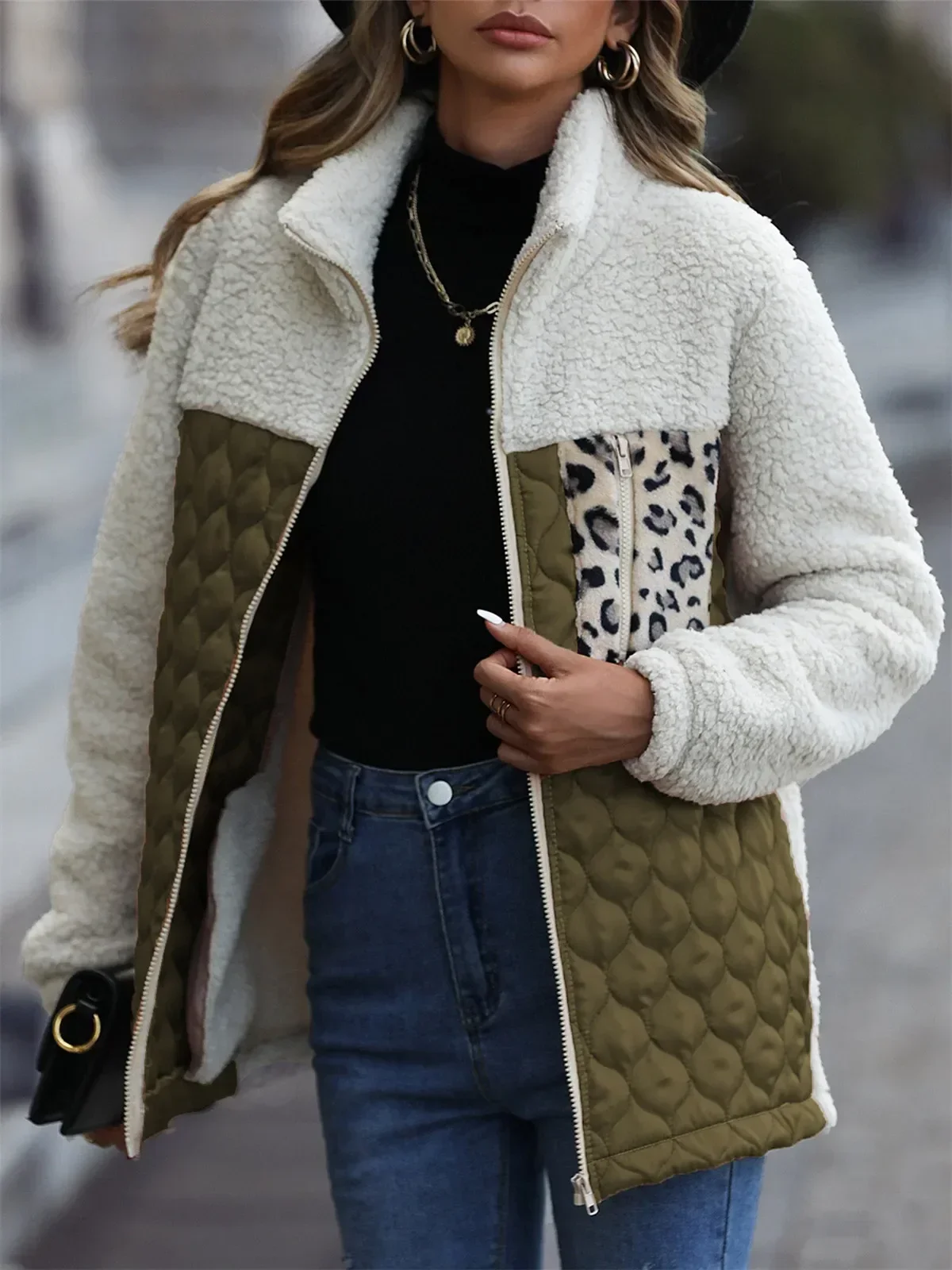 Women's Winter Coats for Woman Outerwear Thick Warm Jacket Clothing Polar Fleece Black Green Red Brown Grey Women Female Clothes
Women's Winter Coats for Woman Outerwear Thick Warm Jacket Clothing Polar Fleece Black Green Red Brown Grey Women Female Clothes