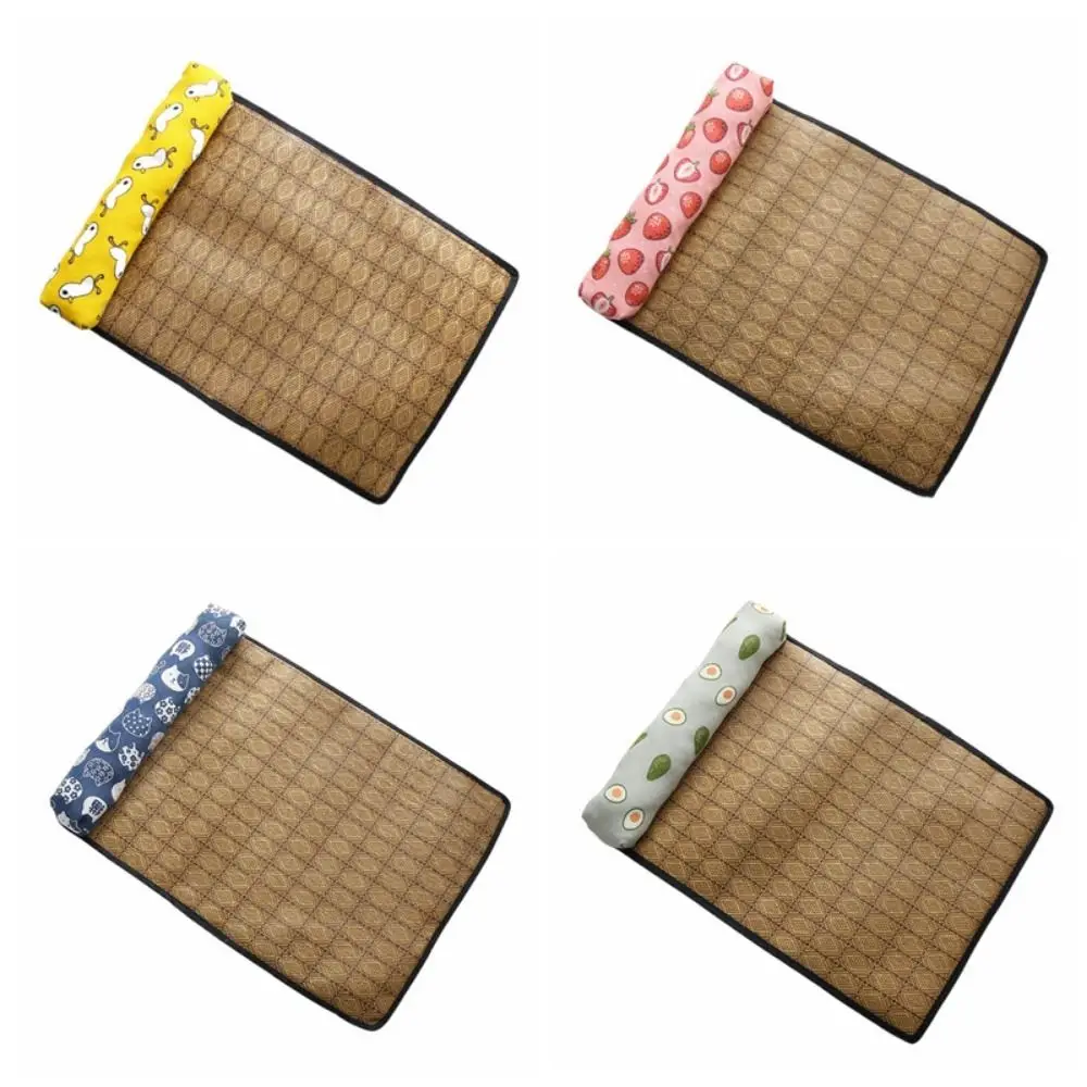 Lightweight Foldable Ice Silk Dogs Mat Pad Waterproof Keep Cooling Dog Crate Sleep Bed Rattan Woven 3 Size Dog Sleeping Mat Home
Lightweight Foldable Ice Silk Dogs Mat Pad Waterproof Keep Cooling Dog Crate Sleep Bed Rattan Woven 3 Size Dog Sleeping Mat Home