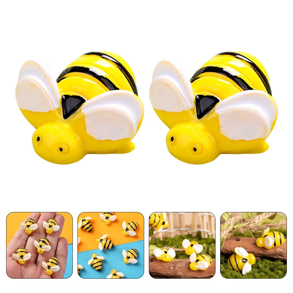 25 Pcs Simulation Bee Small Bees for Crafts Accessories Phone Case Decorations Mini Ornament Charm
25 Pcs Simulation Bee Small Bees for Crafts Accessories Phone Case Decorations Mini Ornament Charm