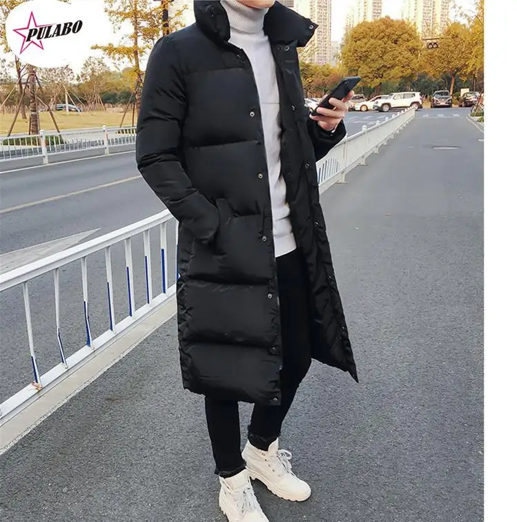 PULABO Mens Long Down Jacket Coat Luxury Brand Winter Solid Black Parkas Men 4XL Thick Warm Slim Fit Male Overcoat
PULABO Mens Long Down Jacket Coat Luxury Brand Winter Solid Black Parkas Men 4XL Thick Warm Slim Fit Male Overcoat