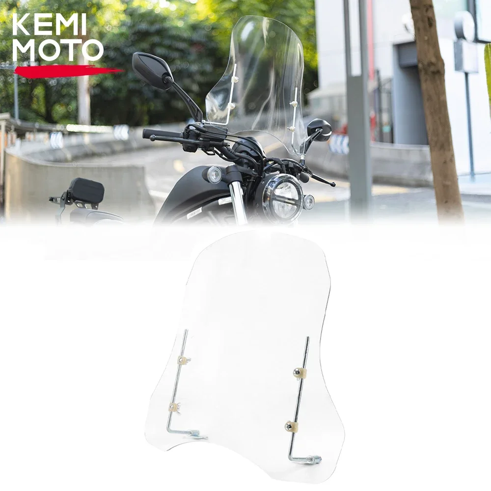 Motorcycle Windscreen Windshield Universal Motorbike Scooter Modified Windscreen for Honda CMX300 250 500 CT125 Wind Deflectors
Motorcycle Windscreen Windshield Universal Motorbike Scooter Modified Windscreen for Honda CMX300 250 500 CT125 Wind Deflectors