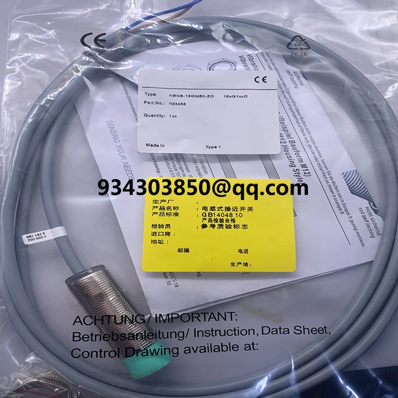Совершенно новый бесконтактный переключатель NBN8-18GM40-Z0-V1 NBB5-18GM50-Z0-V1 NBN8-18GM50-Z0 Гарантия один год
Совершенно новый бесконтактный переключатель NBN8-18GM40-Z0-V1 NBB5-18GM50-Z0-V1 NBN8-18GM50-Z0 Гарантия один год