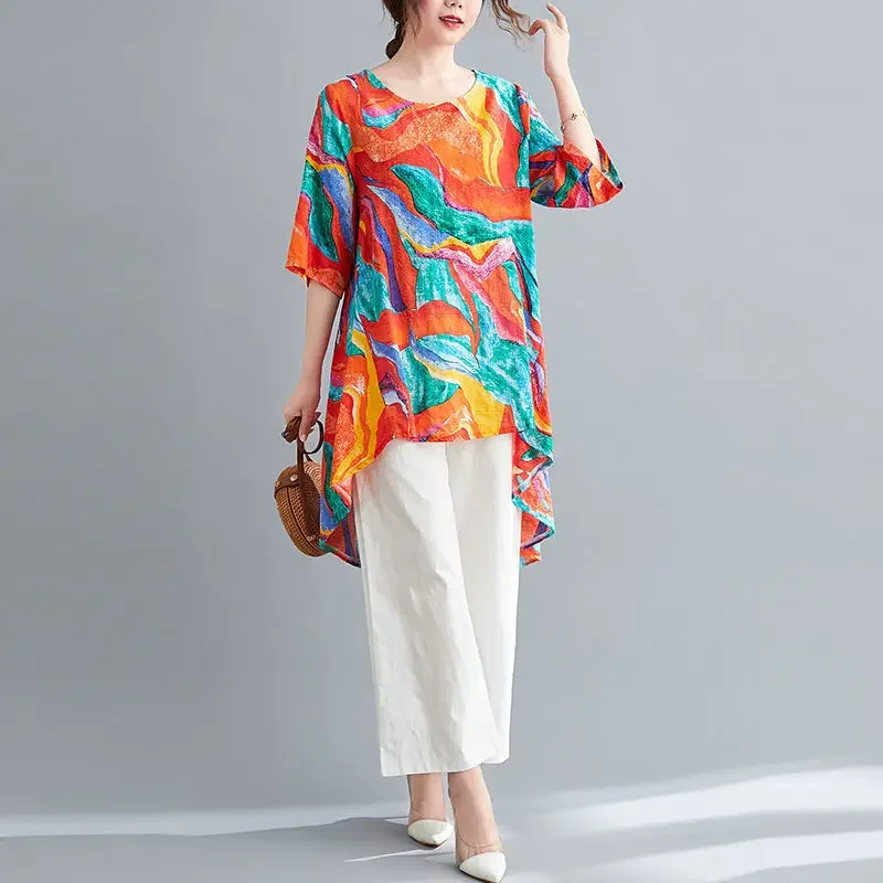 Новая летняя женская свободная и утягивающая подол из хлопка и льна, модная верхняя рубашка, юбка-рубашка JJ44
Новая летняя женская свободная и утягивающая подол из хлопка и льна, модная верхняя рубашка, юбка-рубашка JJ44