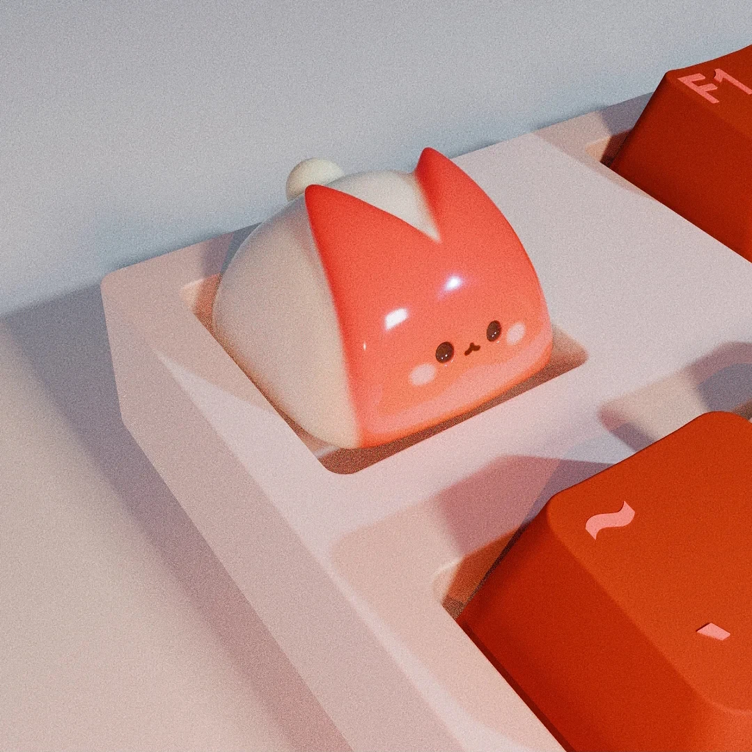 Rabbit Apple Keycap, Removable Resin Keycap Mechanical Keyboard Personalized Stereo Key Cap 3D Stereo
Rabbit Apple Keycap, Removable Resin Keycap Mechanical Keyboard Personalized Stereo Key Cap 3D Stereo