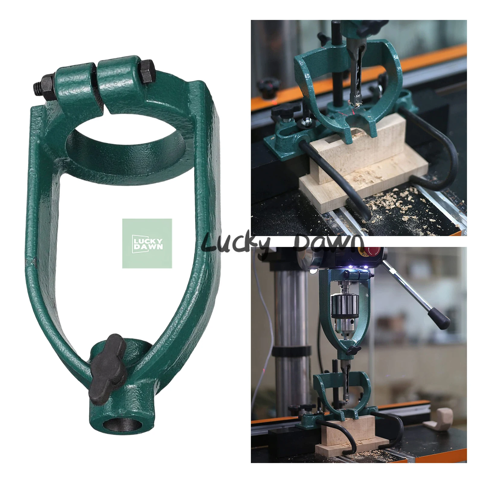 Square Hole Drill Fixed Bracket for Drill Machine Made of All Steel Casting Drill Attachment Sturdy Professional Accessories
Square Hole Drill Fixed Bracket for Drill Machine Made of All Steel Casting Drill Attachment Sturdy Professional Accessories