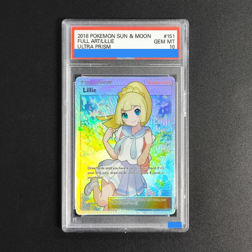 2018 POKEMON SUN & MOON FULL ARTALILLIE ULTRA PRISM 151 GEM MT 10 Collection DIY Rating Card High Quality Replica Card
2018 POKEMON SUN & MOON FULL ARTALILLIE ULTRA PRISM 151 GEM MT 10 Collection DIY Rating Card High Quality Replica Card