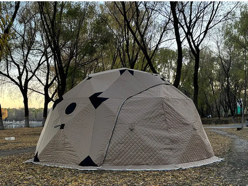 Large TPU viewing winter thickened warm extra large star anise ice fishing camping windproof cotton tent
Large TPU viewing winter thickened warm extra large star anise ice fishing camping windproof cotton tent