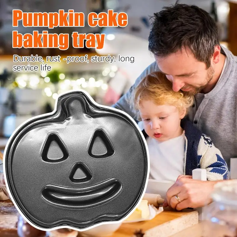 Halloween Cake Pan for Baking Halloween Molds Cake Mold Baking Pan Carbon Steel Pastry Molds Non-Stick Bakeware Grooved Pumpkin
Halloween Cake Pan for Baking Halloween Molds Cake Mold Baking Pan Carbon Steel Pastry Molds Non-Stick Bakeware Grooved Pumpkin