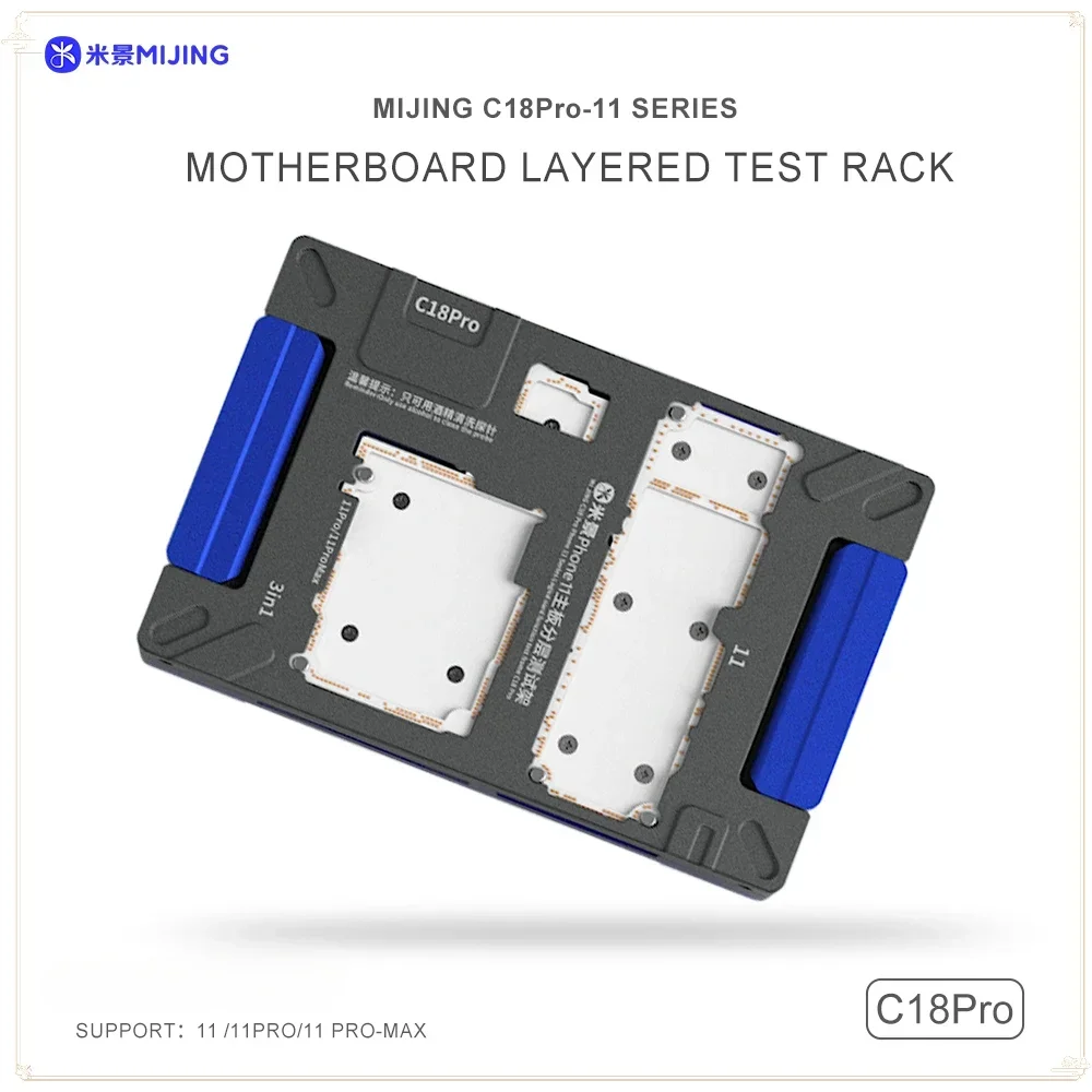 Тестовое гнездо для материнской платы Mijng C18 Pro, приспособление без пайки для IPhone серии 11, многослойный инструмент для ремонта логической диагностики неисправностей
Тестовое гнездо для материнской платы Mijng C18 Pro, приспособление без пайки для IPhone серии 11, многослойный инструмент для ремонта логической диагностики неисправностей