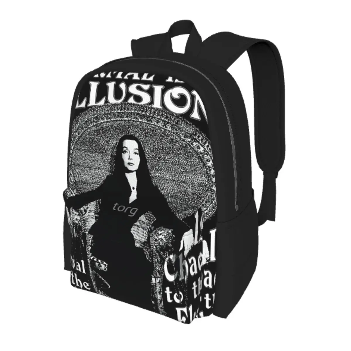 Morticia Addams Student Backpack School Bag Hiking Travel Daypack for Boys Girls Bookbag Shoulder Bags
Morticia Addams Student Backpack School Bag Hiking Travel Daypack for Boys Girls Bookbag Shoulder Bags
