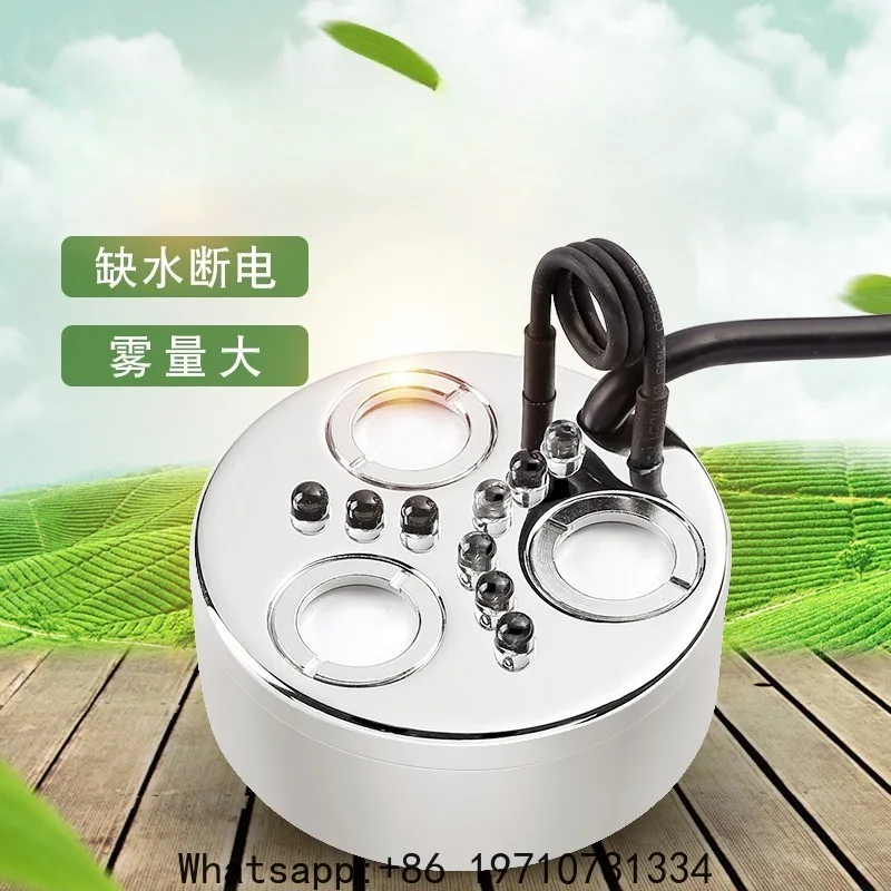 3-Head Ultrasonic Bonsai Rockery AC Atomizer Landscape Water Atomization Lantern Fog Maker
3-Head Ultrasonic Bonsai Rockery AC Atomizer Landscape Water Atomization Lantern Fog Maker