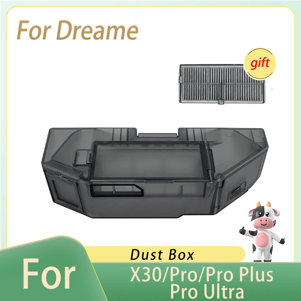 Пылесборник для Dreame X30/X30 Pro/X30 Pro Plus/X30 Pro, ультра запасные части, коробка для сбора пыли, робот-пылесос, аксессуары
Пылесборник для Dreame X30/X30 Pro/X30 Pro Plus/X30 Pro, ультра запасные части, коробка для сбора пыли, робот-пылесос, аксессуары