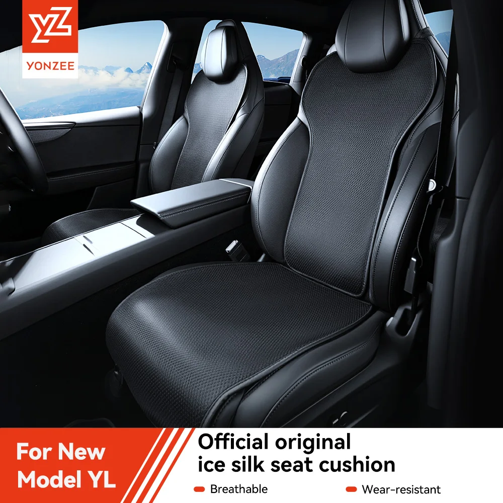YZ Car Seat Mats Breathable All Season Back Seat Pad Protector Covers Ice Silk Cushion For Tesla Model YL Juniper 2026 Accessory
YZ Car Seat Mats Breathable All Season Back Seat Pad Protector Covers Ice Silk Cushion For Tesla Model YL Juniper 2026 Accessory