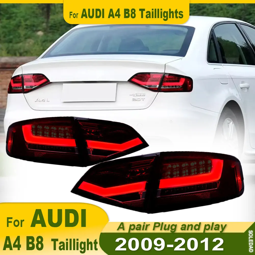 A pair Car Tail Lights For Audi A4L B8 2009-2012 LED Car Tail Lamps Daytime Running Lights Dynamic Turn Signals Car Accessories
A pair Car Tail Lights For Audi A4L B8 2009-2012 LED Car Tail Lamps Daytime Running Lights Dynamic Turn Signals Car Accessories