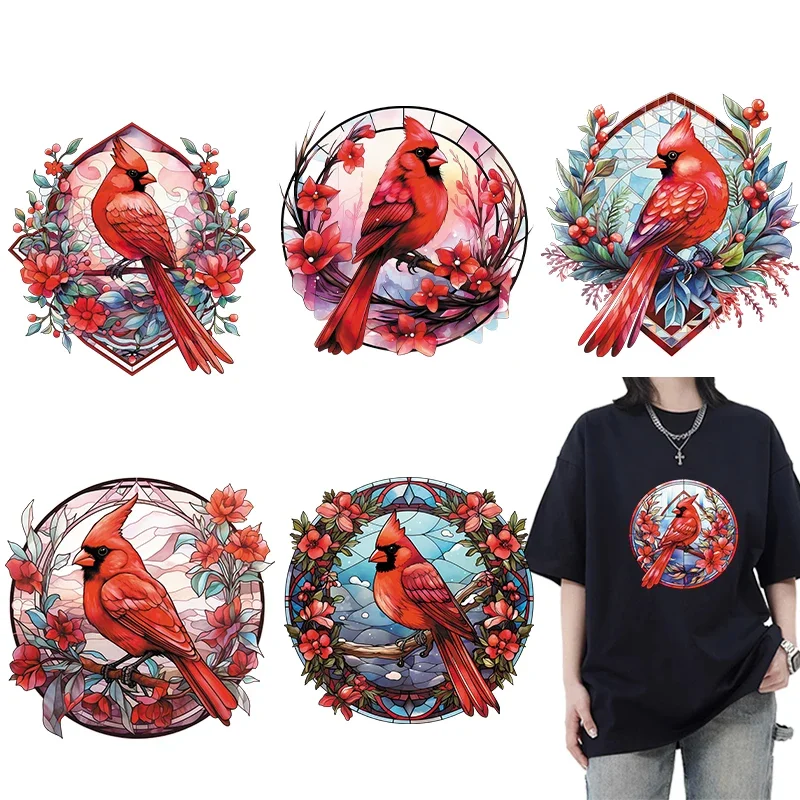 Iron On Patch Painted glass with red peak birds and flowers Heat Transfer On Clothes dtf ready to press Iron on transfer
Iron On Patch Painted glass with red peak birds and flowers Heat Transfer On Clothes dtf ready to press Iron on transfer
