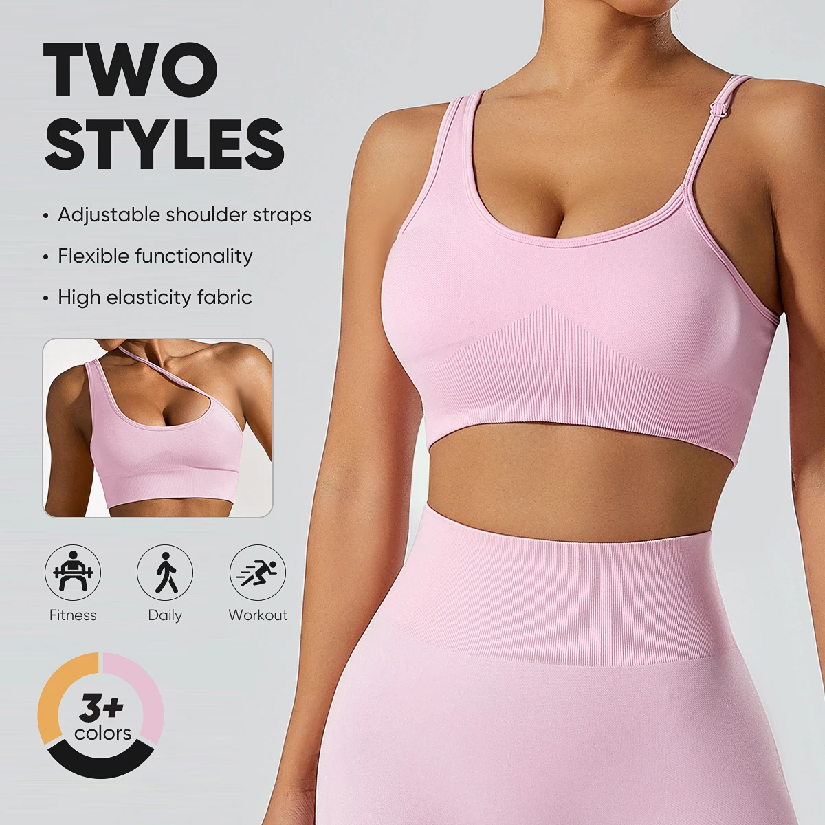 Women Sports Bra Shock-Absorbing Fitness Bras with Adjustable Shoulder Strap Tight Workout Underwear Inclined Shoulder Yoga Bra
Women Sports Bra Shock-Absorbing Fitness Bras with Adjustable Shoulder Strap Tight Workout Underwear Inclined Shoulder Yoga Bra