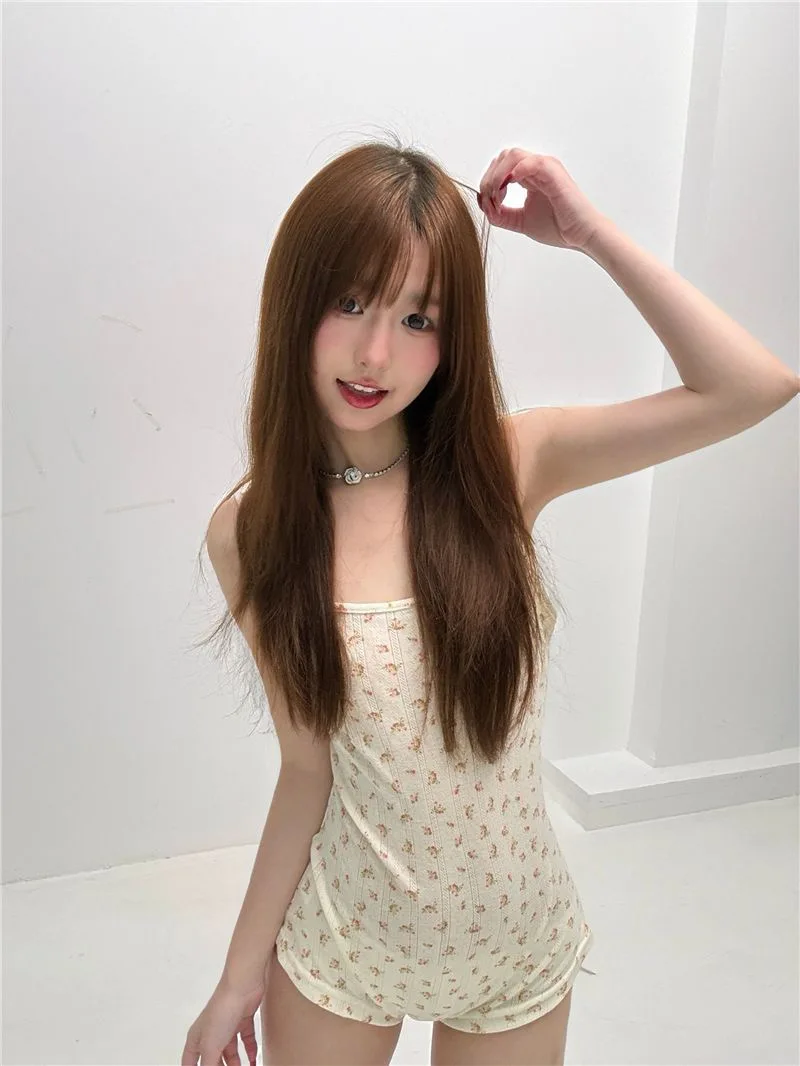 Сексуальный комбинезон Pure Desire с цветочным принтом, шорты-ночнушка, утягивающие, с высокой талией, из полиэстера, прямого кроя, летние, тонкие
Сексуальный комбинезон Pure Desire с цветочным принтом, шорты-ночнушка, утягивающие, с высокой талией, из полиэстера, прямого кроя, летние, тонкие