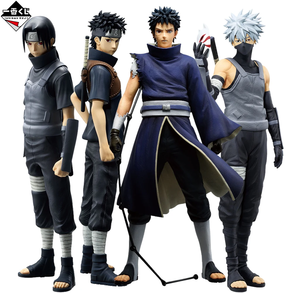Original BANDAI Ichiban Kuji Uchiha Itachi Uchiha Shisui Uchiha Obito Hatake Kakashi NARUTO Anime Figure Collectible Model Gifts 
Original BANDAI Ichiban Kuji Uchiha Itachi Uchiha Shisui Uchiha Obito Hatake Kakashi NARUTO Anime Figure Collectible Model Gifts
