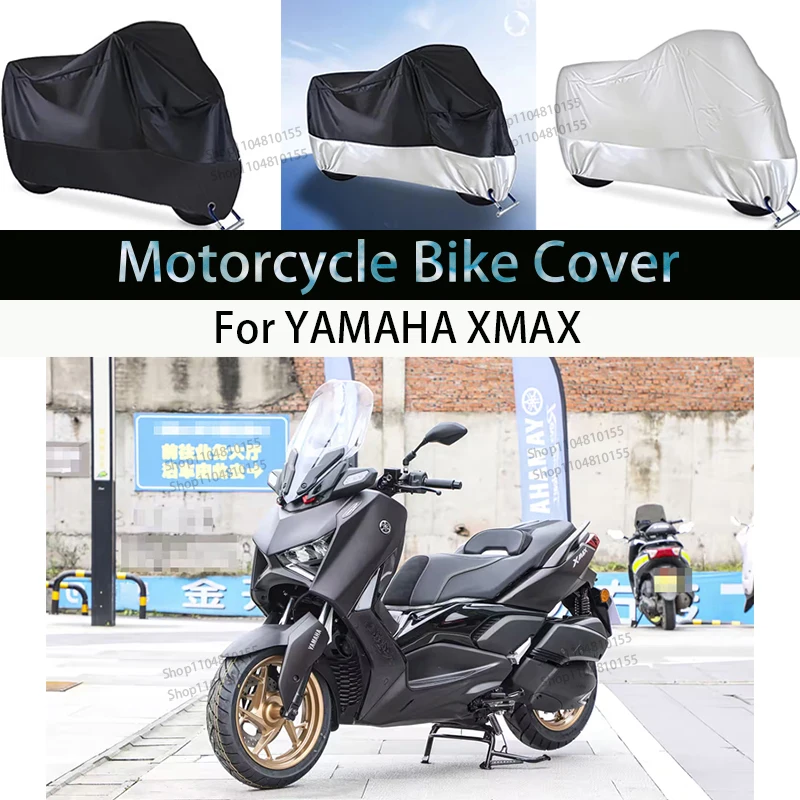For YAMAHA XMAX Motorcycle Cover Moto Rain Cover Waterproof Dustproof UV Cover Coat Indoor Outdoor Motorbike Scooter Cover
For YAMAHA XMAX Motorcycle Cover Moto Rain Cover Waterproof Dustproof UV Cover Coat Indoor Outdoor Motorbike Scooter Cover