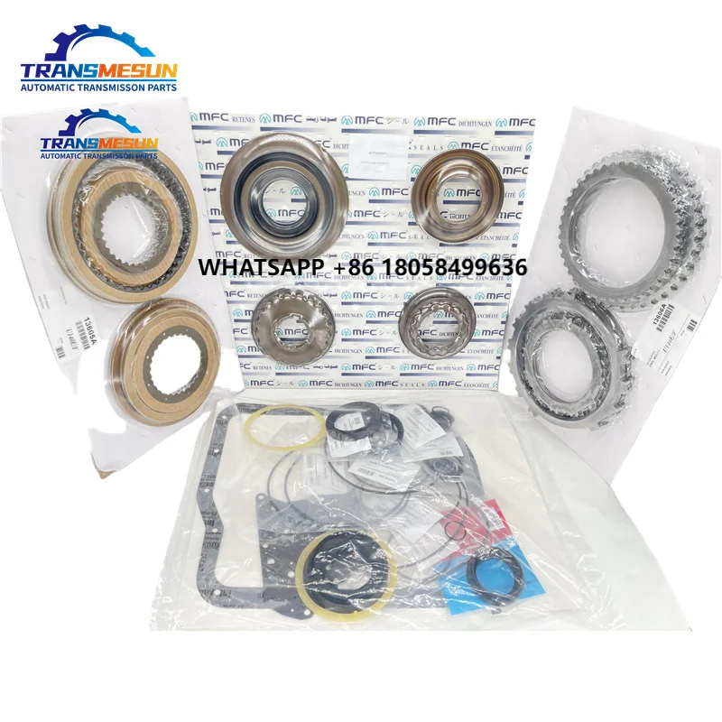 U140E; U140F Transmission Main Rebuild Kit for Toyo.ta Includes Filter Screen; Piston; Friction Plate
U140E; U140F Transmission Main Rebuild Kit for Toyo.ta Includes Filter Screen; Piston; Friction Plate