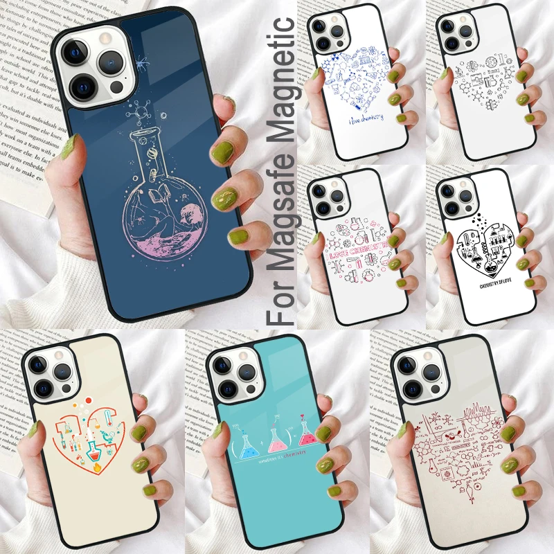 Магнитный мягкий чехол для телефона с элементами химии для iPhone 16, Pro max 15, Pro 13, 14, Plus 11, 12, Mini MagSafe Coque
Магнитный мягкий чехол для телефона с элементами химии для iPhone 16, Pro max 15, Pro 13, 14, Plus 11, 12, Mini MagSafe Coque