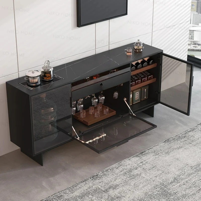 Modern Minimalist Dining Side Wine Cabinet Living Room Wall Storage Tea Kettle Integrated with Light
Modern Minimalist Dining Side Wine Cabinet Living Room Wall Storage Tea Kettle Integrated with Light