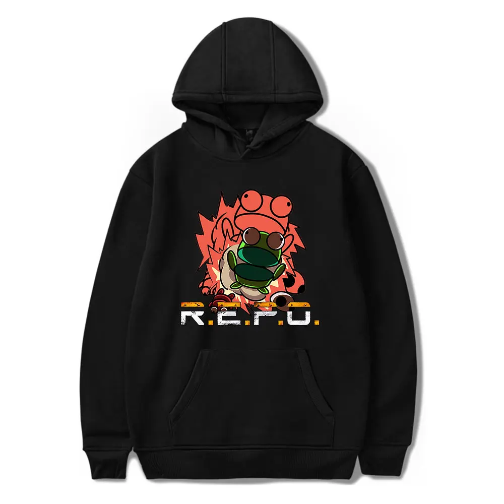 Hot Game R.E.P.O. Sweatshirt Vintage 90s Hoodie Unisex Hip-hop Streetwear Sweatshirt Spring and Autumn
Hot Game R.E.P.O. Sweatshirt Vintage 90s Hoodie Unisex Hip-hop Streetwear Sweatshirt Spring and Autumn