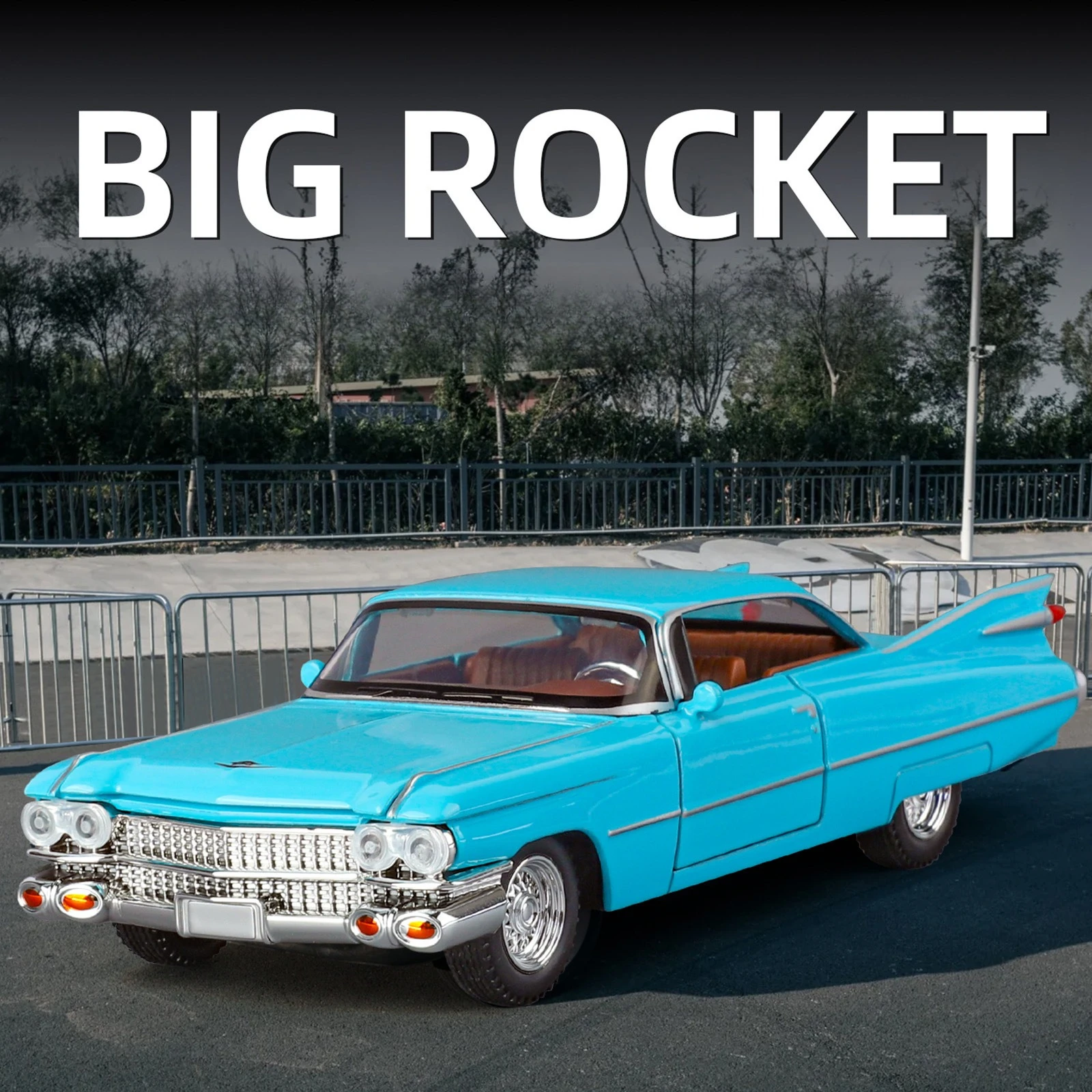 1:32 Cadillac Big Rocket Alloy Retro Car Model Four Door Rotary Toy Diecast Alloy Car Model Collectible Gift
1:32 Cadillac Big Rocket Alloy Retro Car Model Four Door Rotary Toy Diecast Alloy Car Model Collectible Gift