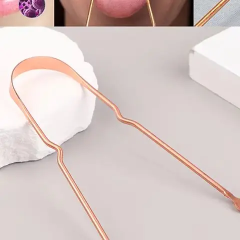 1Pcs Portable Tongue Scrapers Pure Copper Tongue Scraper Copper Tongue Cleaner Oral Cleaning Tools
1Pcs Portable Tongue Scrapers Pure Copper Tongue Scraper Copper Tongue Cleaner Oral Cleaning Tools