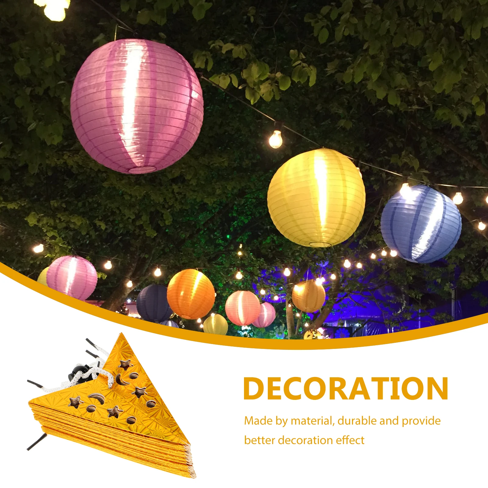 5pcs Pentagram Lampshade Paper Lantern Shade Ornament Hanging Hanging Star Christmas Lighting
5pcs Pentagram Lampshade Paper Lantern Shade Ornament Hanging Hanging Star Christmas Lighting