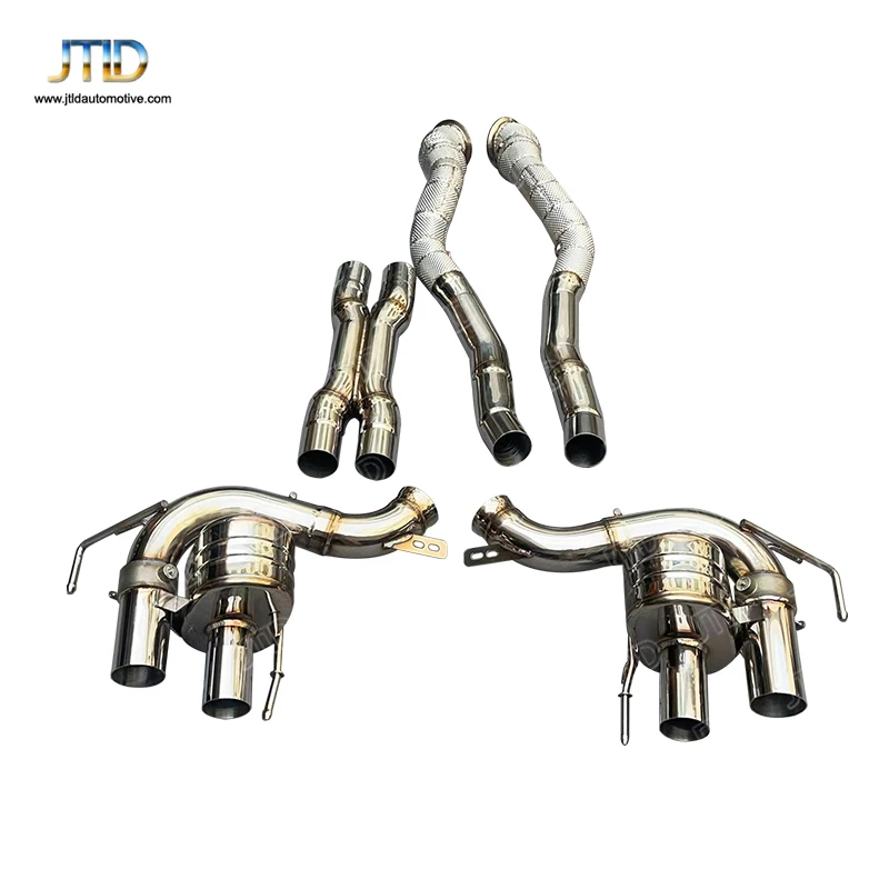 Фабричная Высококачественная выхлопная система Valvetronic, выхлопная труба из нержавеющей стали и титановая обратная сторона для Ferrari F18 812
Фабричная Высококачественная выхлопная система Valvetronic, выхлопная труба из нержавеющей стали и титановая обратная сторона для Ferrari F18 812