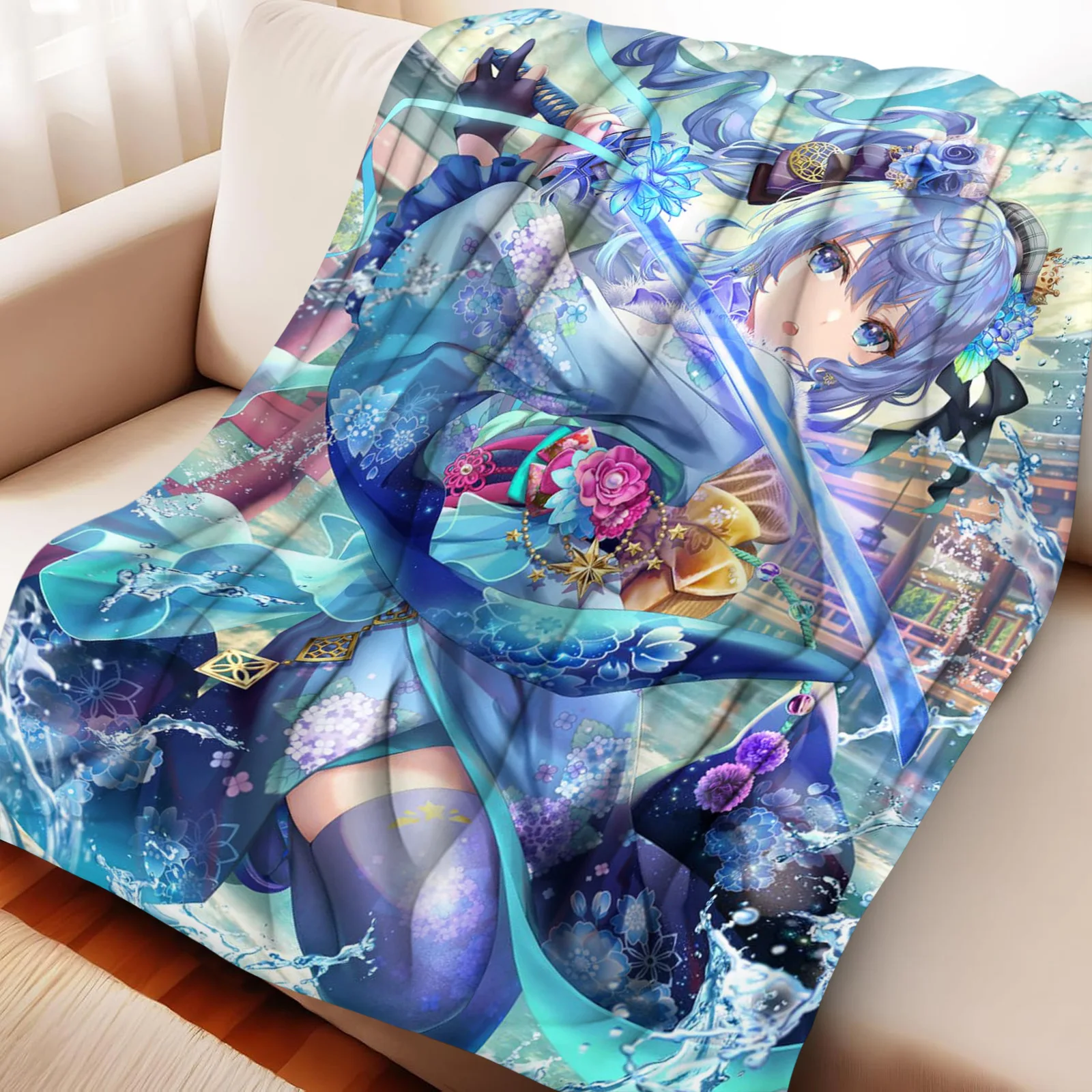 Cartoon Vtuber Hosimati Suisei Universal Flannel Blanket Anime Printed Soft Blankets Multifunctional Blankets Decor Home
Cartoon Vtuber Hosimati Suisei Universal Flannel Blanket Anime Printed Soft Blankets Multifunctional Blankets Decor Home
