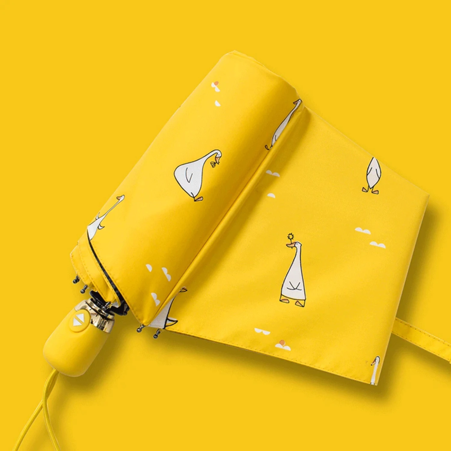 New Cartoon Duck Design Automatic Umbrella Yellow Windproof UV Protect Umbrella For Women Girl Sunny And Rainy Folding Umbrellas
New Cartoon Duck Design Automatic Umbrella Yellow Windproof UV Protect Umbrella For Women Girl Sunny And Rainy Folding Umbrellas